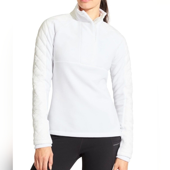 Athleta Tops - Athleta Vortex Half-Zip Polartec Microluxe Fleece Size Large